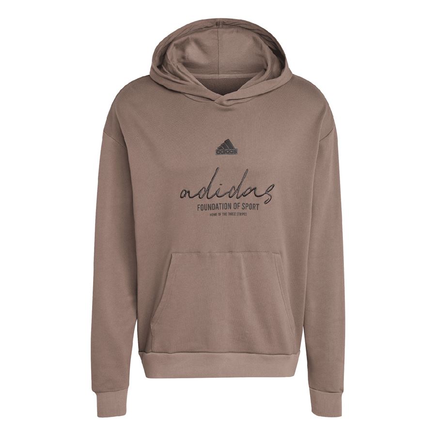 Felpa da uomo con cappuccio Brand Love French Terry Adidas | IW3534X
